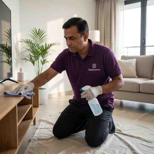 1 BHK Basic Cleaning in ahmedabad