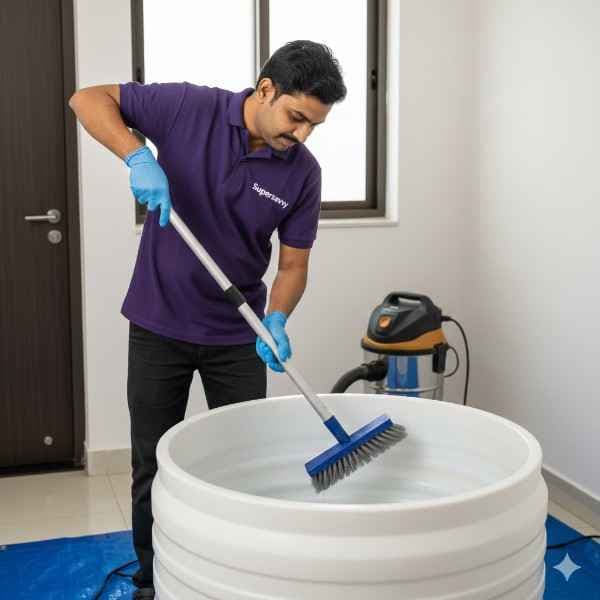 Water Tank Cleaning in netaji nagar delhi india