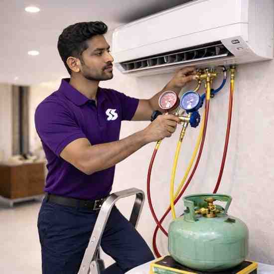 Full gas charging 1.5 ton in padma nagar borivali west mumbai india