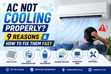 AC Not Cooling Properly 9 Reasons and How to Fix Them