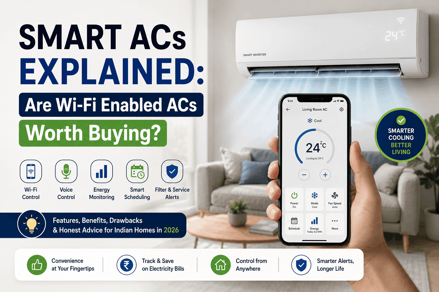 Smart ACs Explained: Are Wi-Fi Enabled ACs Worth Buying?