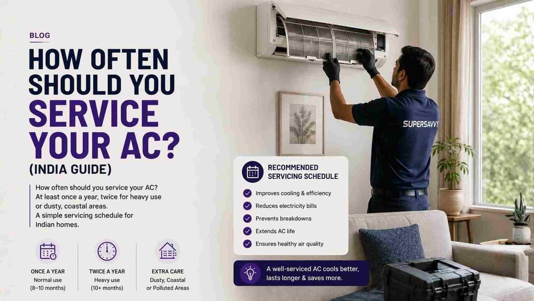 How Often Should You Service Your AC? A Simple Guide for Indian Homes