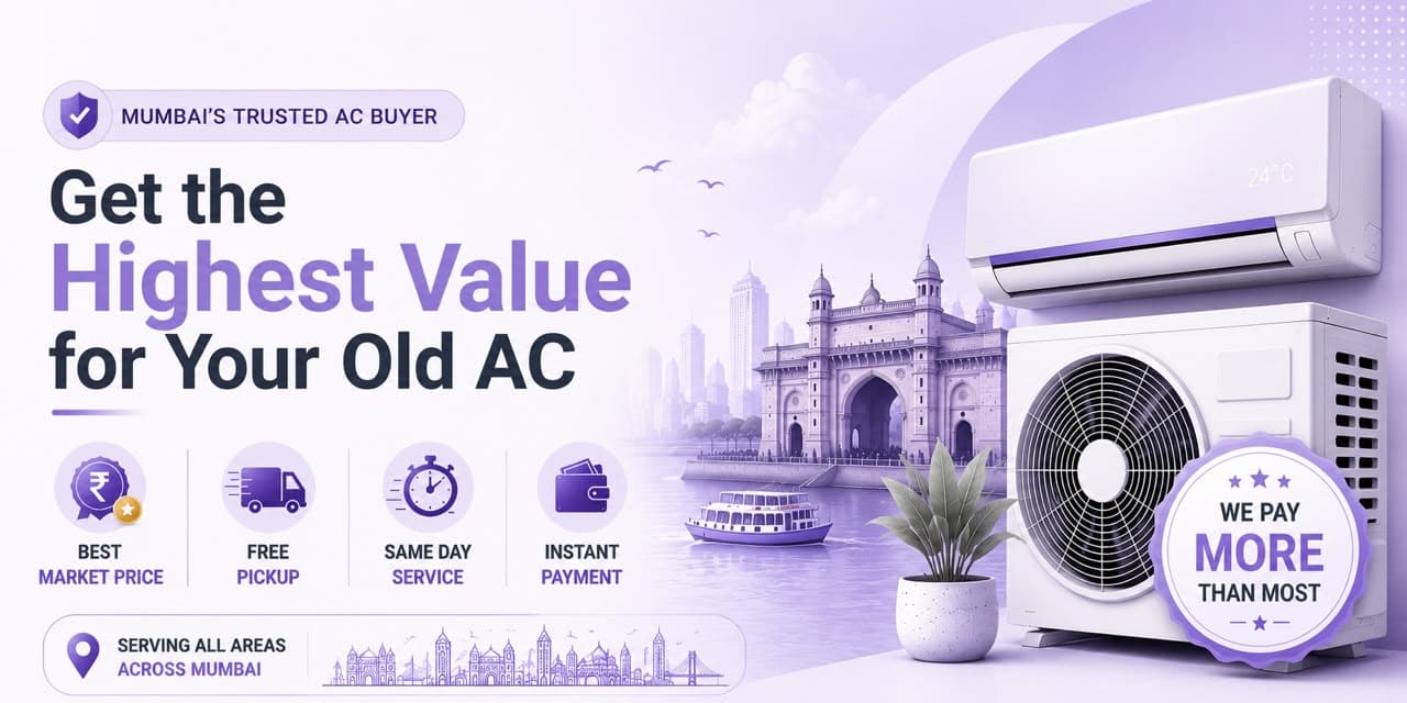 Sell Old AC Online in Mumbai