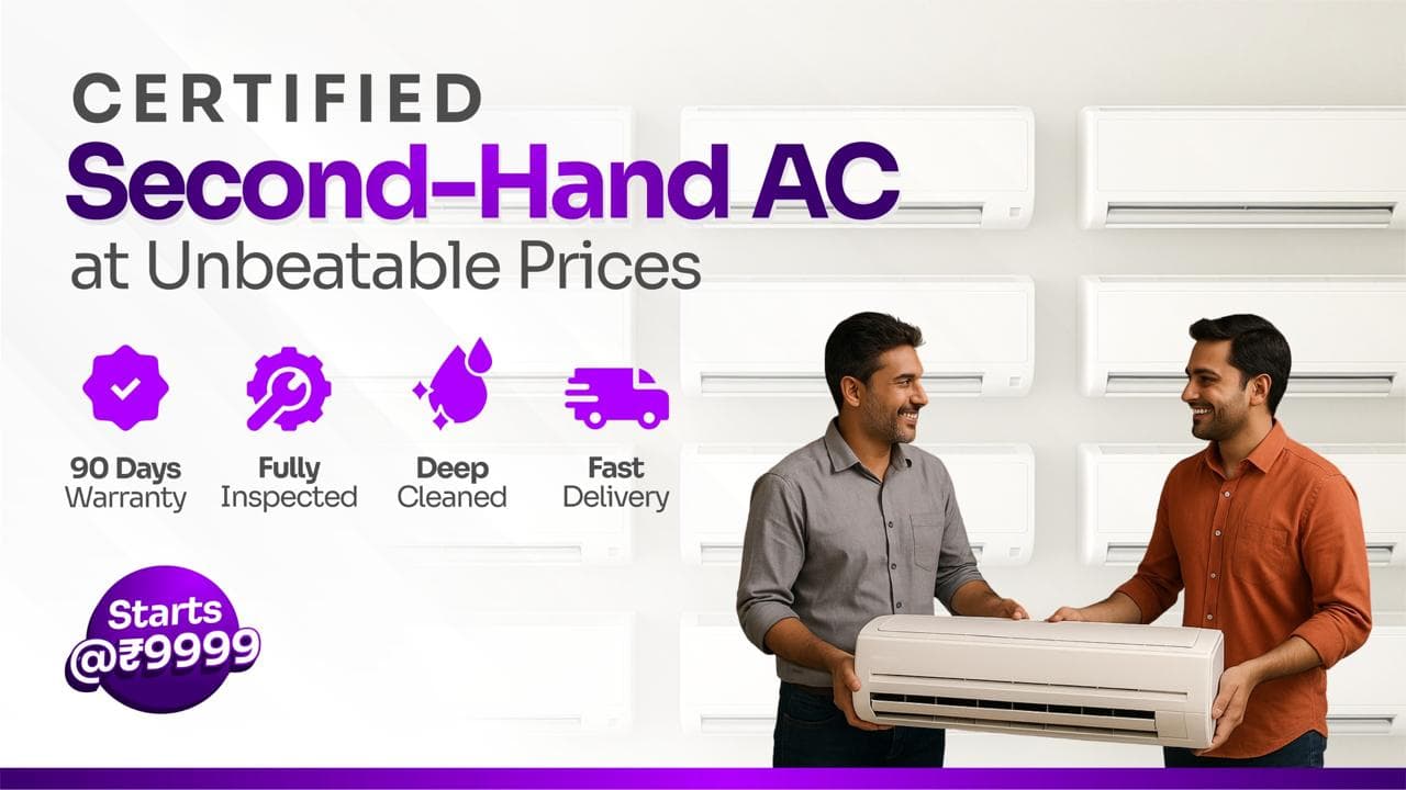 Refurbished Second Hand Air Conditioner ready for delivery